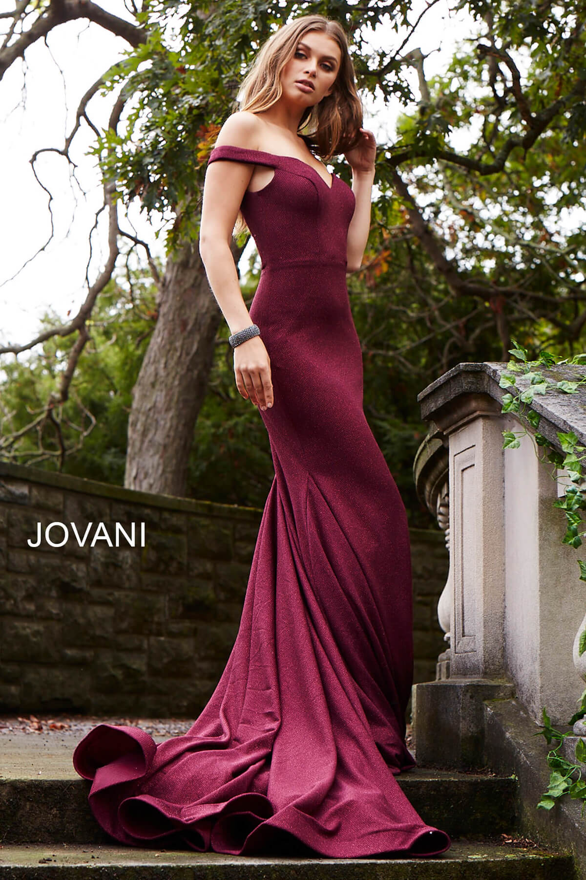 Hunter Off The Shoulder Prom Dress By Jovani -55187