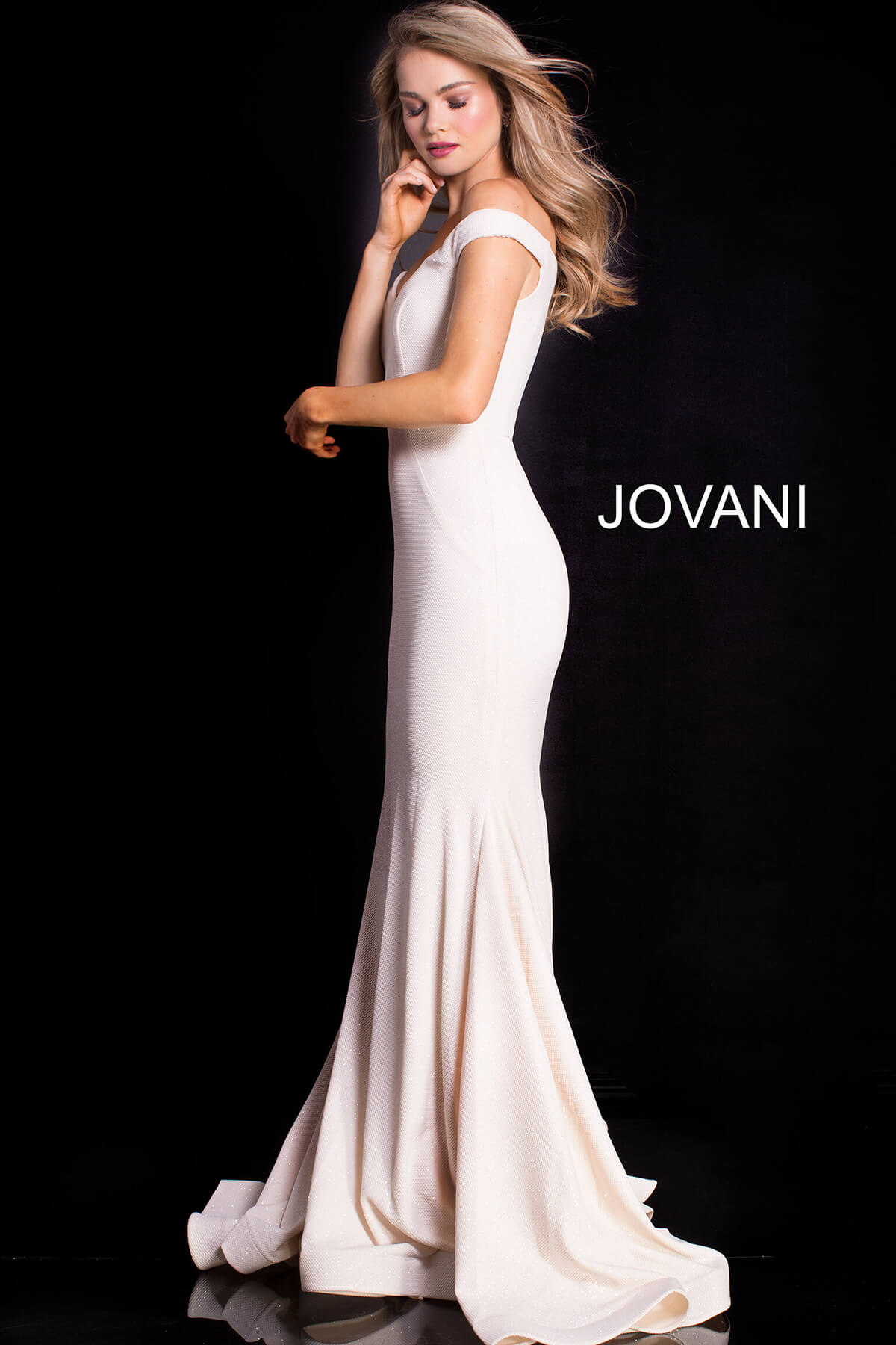 Hunter Off The Shoulder Prom Dress By Jovani -55187