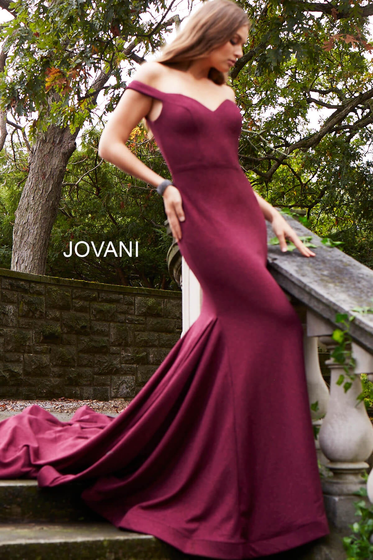 Hunter Off The Shoulder Prom Dress By Jovani -55187