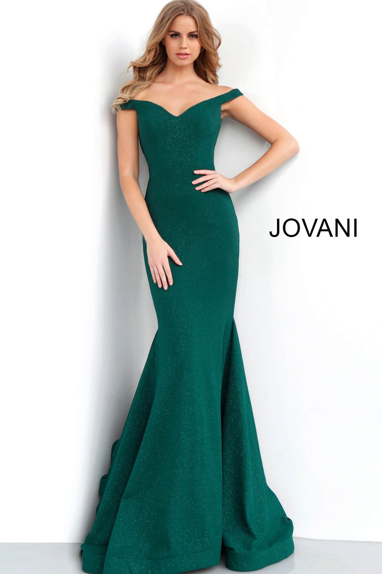 Hunter Off The Shoulder Prom Dress By Jovani -55187