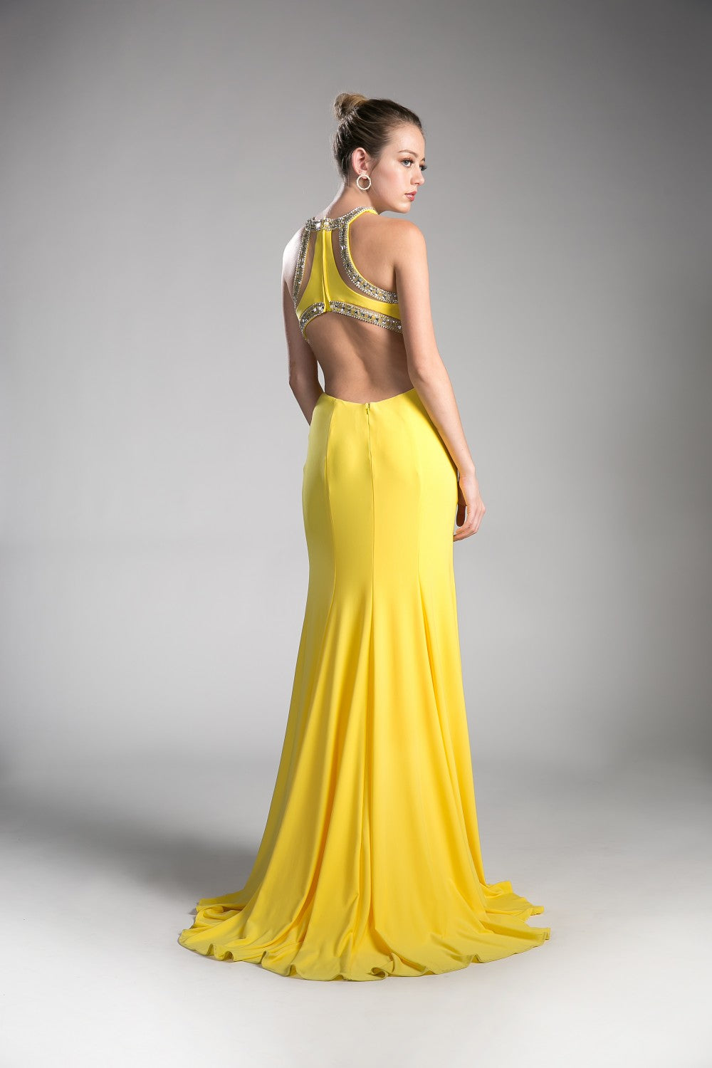 Beaded Stretch Knit Sheath Dress By Cinderella Divine -62139