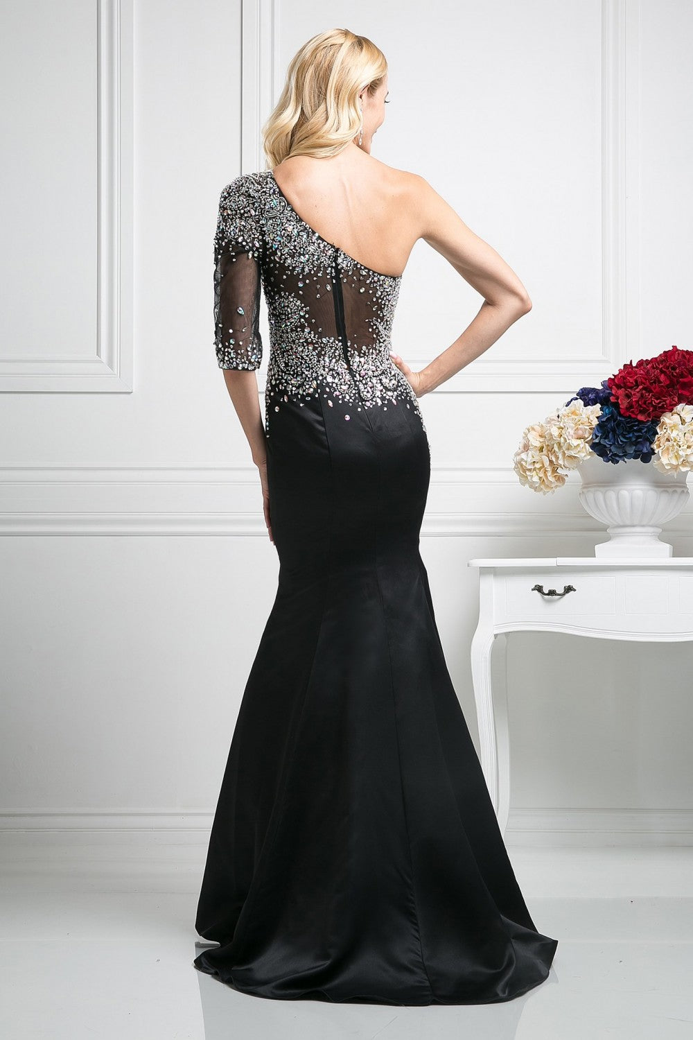 MyFashion.com - Beaded Satin Mermaid Gown( 8789) - Cinderella Divine promdress eveningdress fashion partydress weddingdress
gown homecoming promgown weddinggown