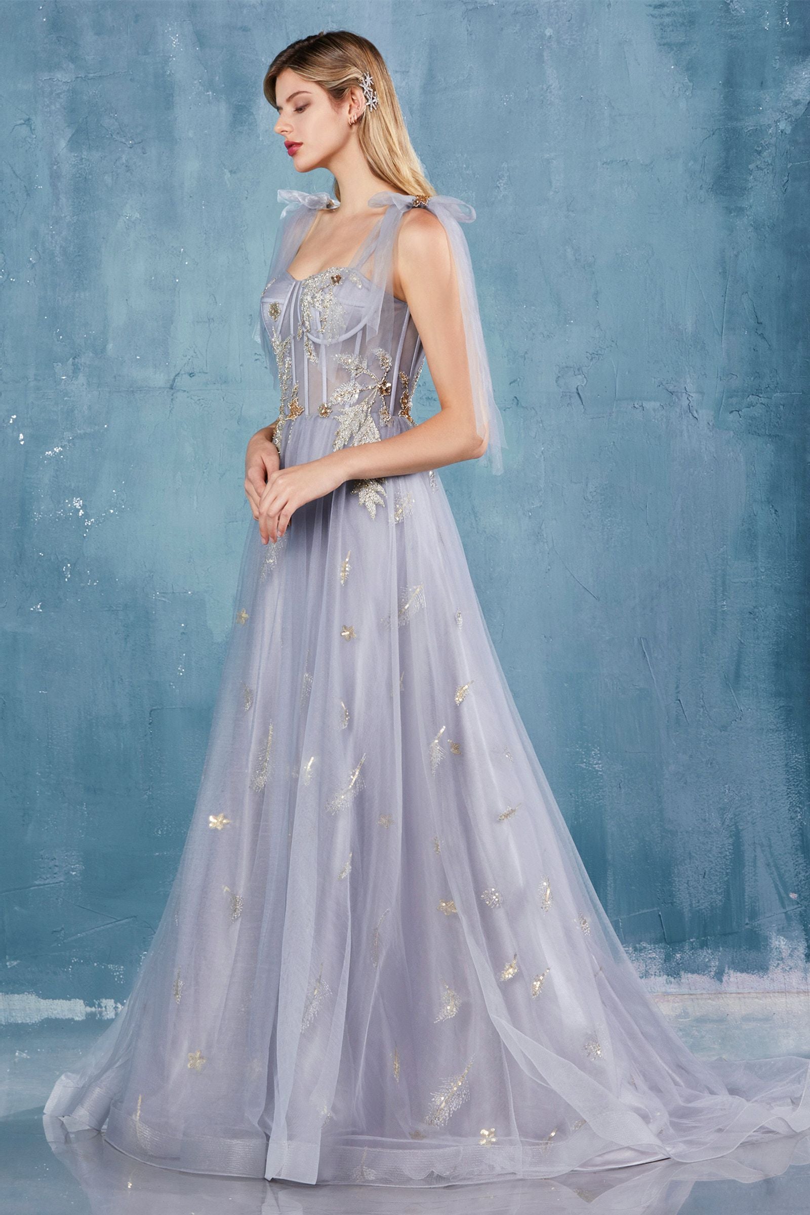 MyFashion.com - STAR OF MY EYE CORSET TULLE A-LINE(A0824) - Andrea&Leo promdress eveningdress fashion partydress weddingdress
gown homecoming promgown weddinggown