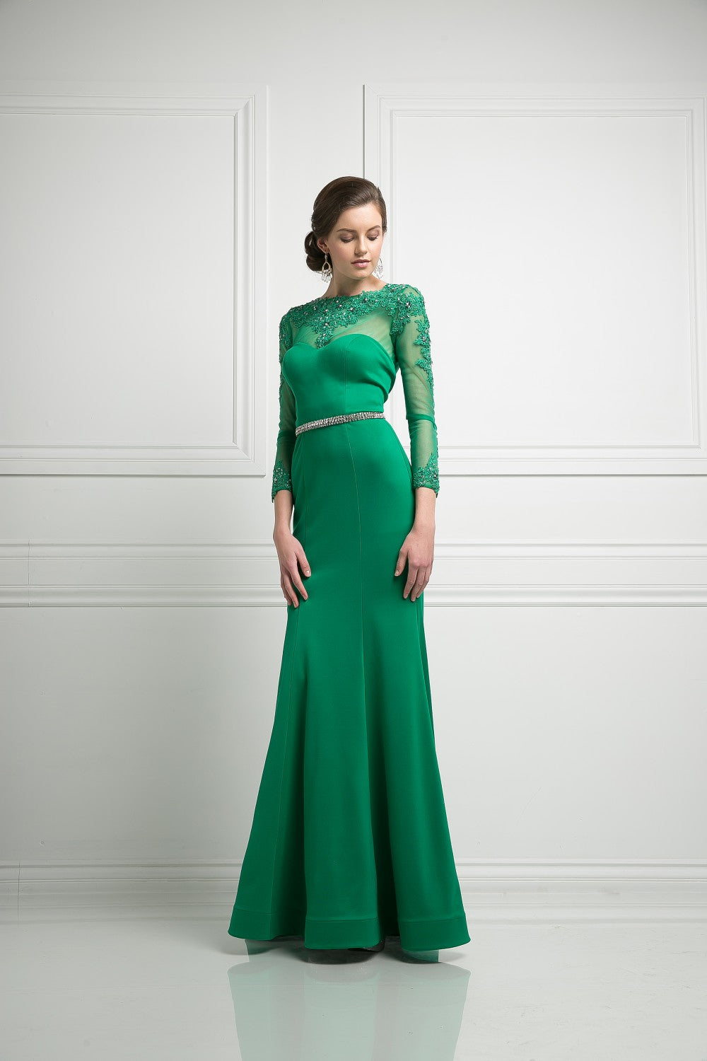 A Beautiful Strapless Sweetheart Neckline Dress By Cinderella Divine -A5005