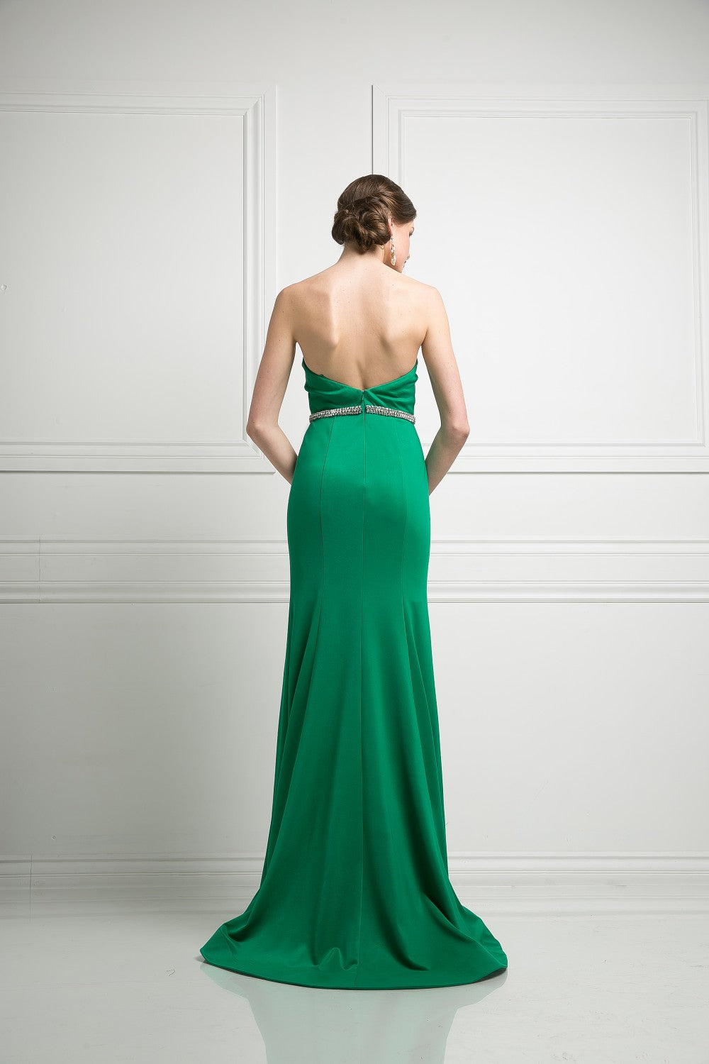 A Beautiful Strapless Sweetheart Neckline Dress By Cinderella Divine -A5005