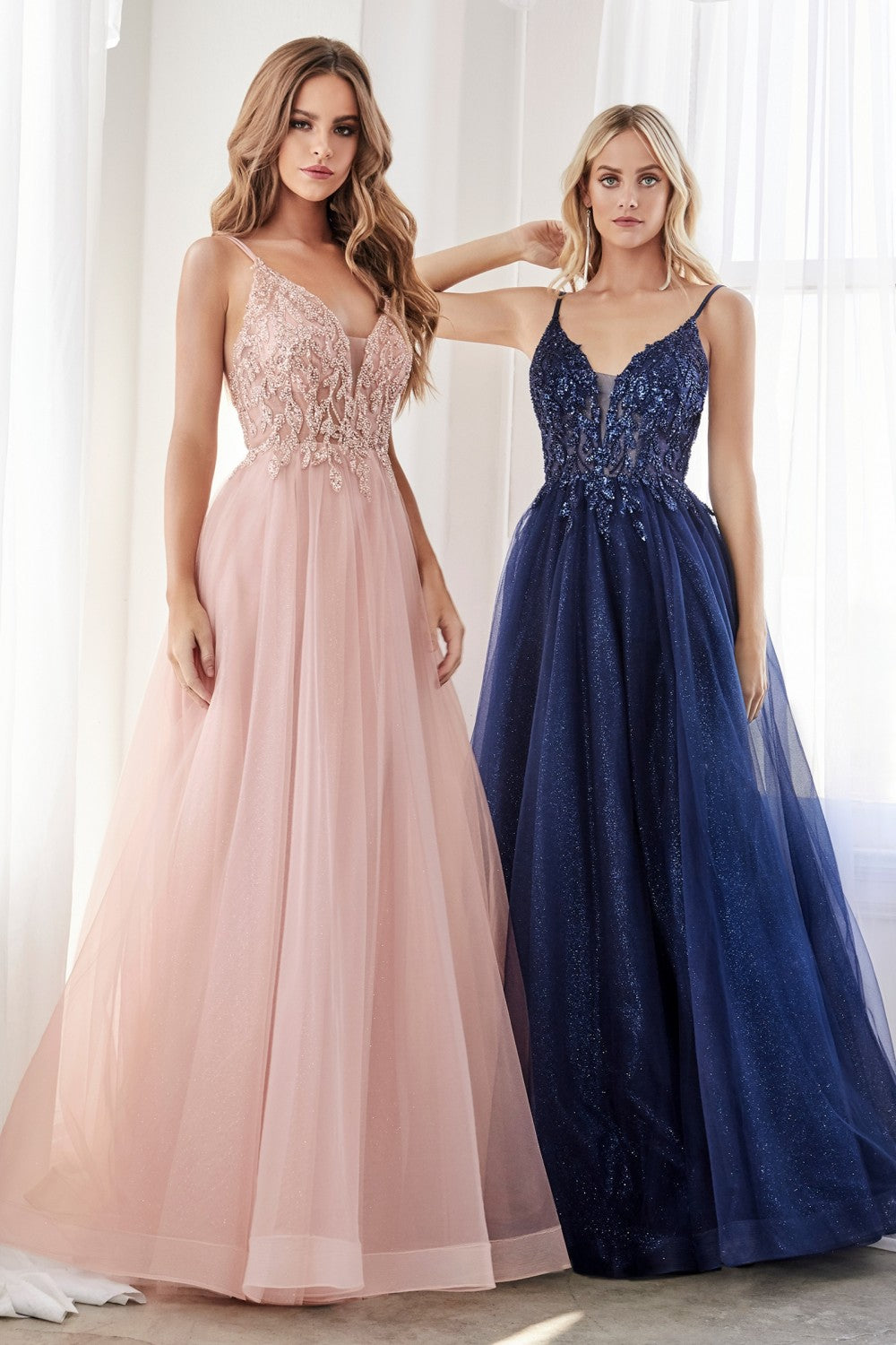 MyFashion.com - A-line dress with beaded applique bodice and layered tulle skirt.(CD0154) - Cinderella Divine promdress eveningdress fashion partydress weddingdress
gown homecoming promgown weddinggown