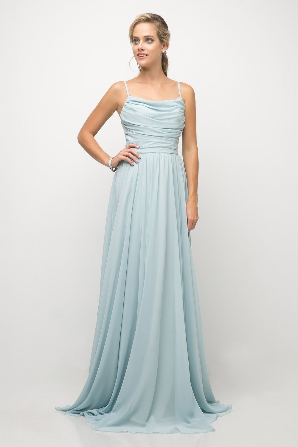 chiffon empire dress Chiffon Empire Waist Dress by Cinderella Divine -UR136