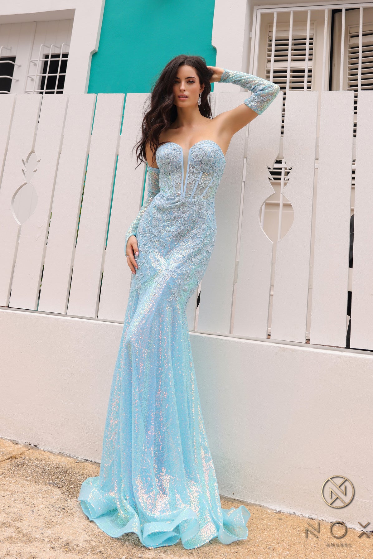 Nox Anabel -D1263 Sweetheart Strapless Mermaid Dress