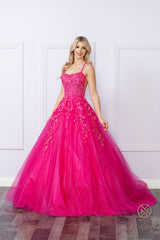 Nox Anabel -H1271 Sweetheart Neck Sequin Prom Ballgown