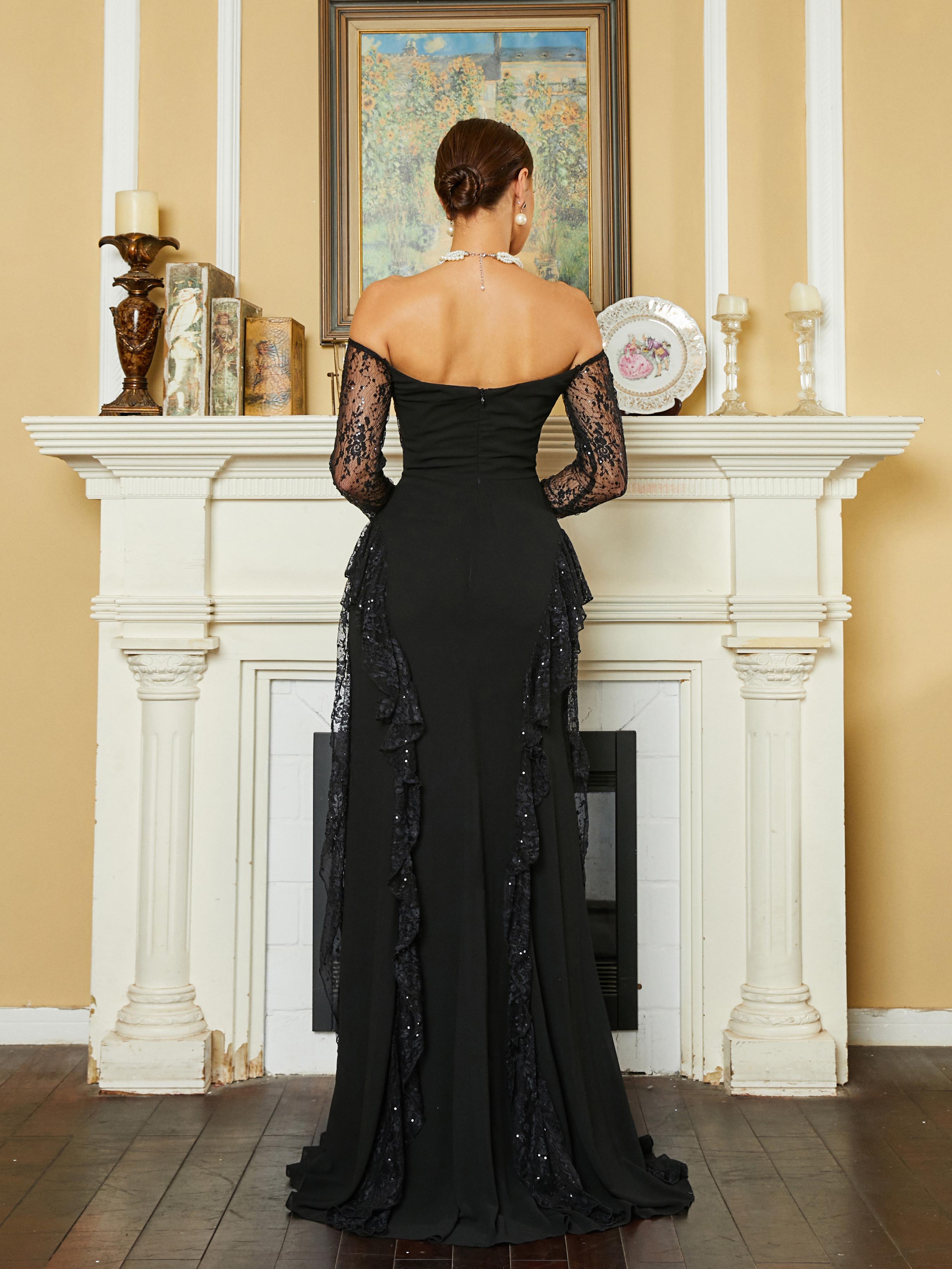 Azina -RH30619 Strapless Sweetheart A-Line Long Gown