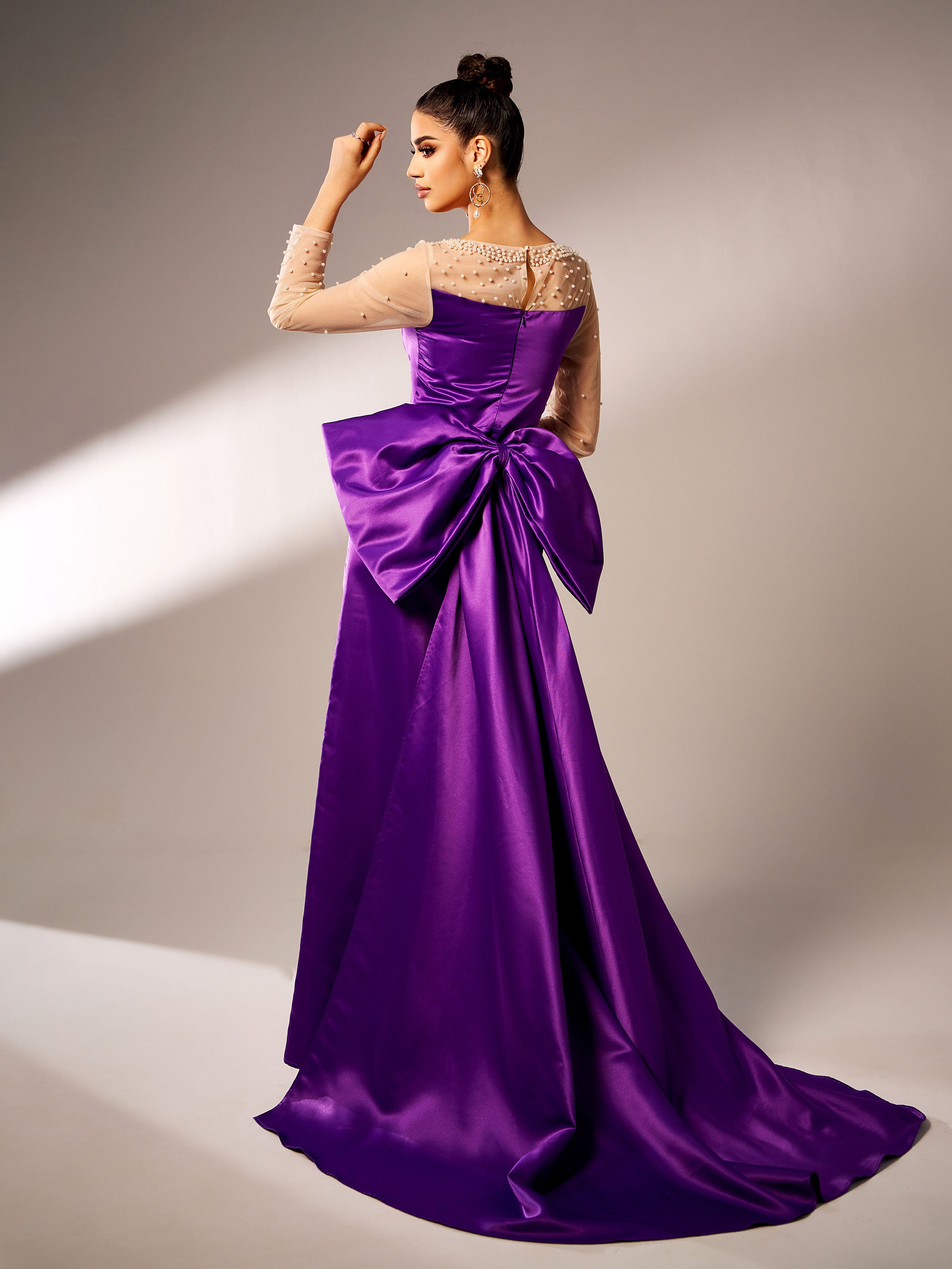 Azina -GM90145 Sweetheart Satin A-Line Gown