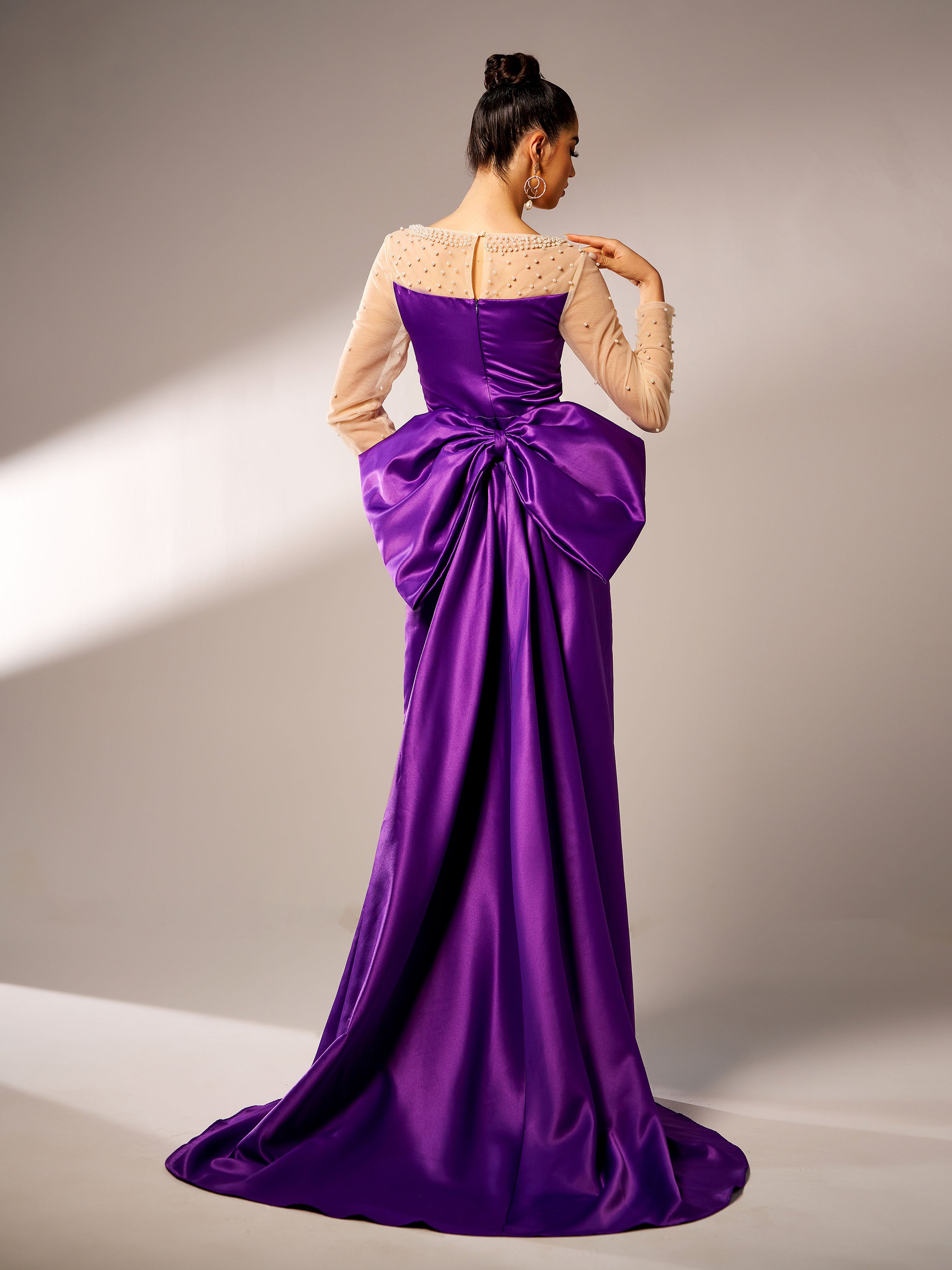 Azina -GM90145 Sweetheart Satin A-Line Gown