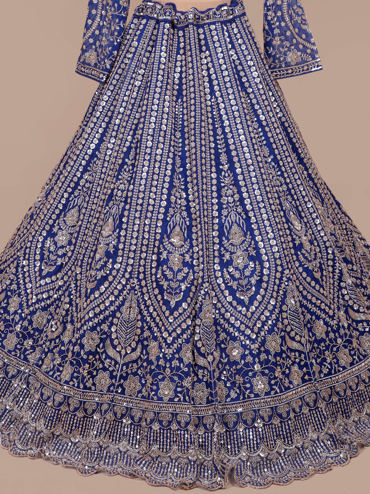 MyFashion KLS-2490 Zarqaa Elegance Net Lehenga with Bead & Sequin Embroidery
