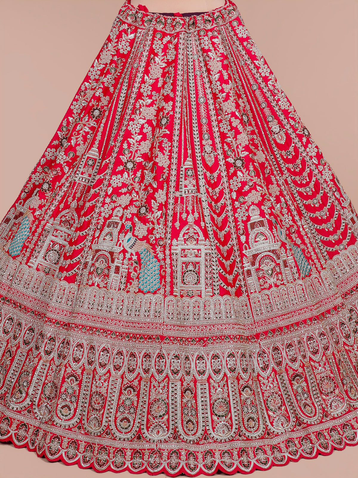 MyFashion KLS-2054 Rani Silk Luxe Lehenga With Contrast Thread Detailing