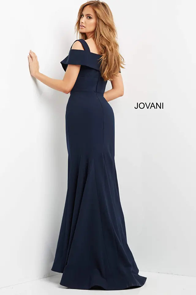 Jovani -06999 Off the Shoulder Sheath Gown