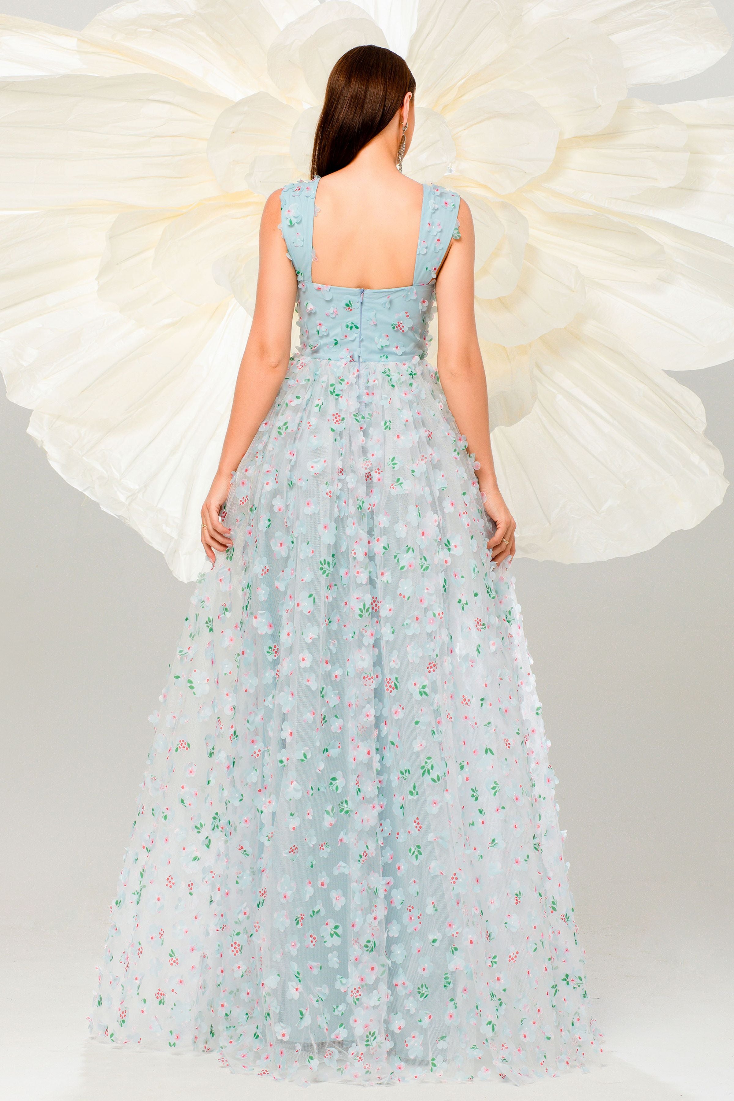 Azina -GM00142 Applique Sweetheart A-line Gown