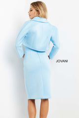 Two Piece Strapless Prom Dress By Jovani -07556
