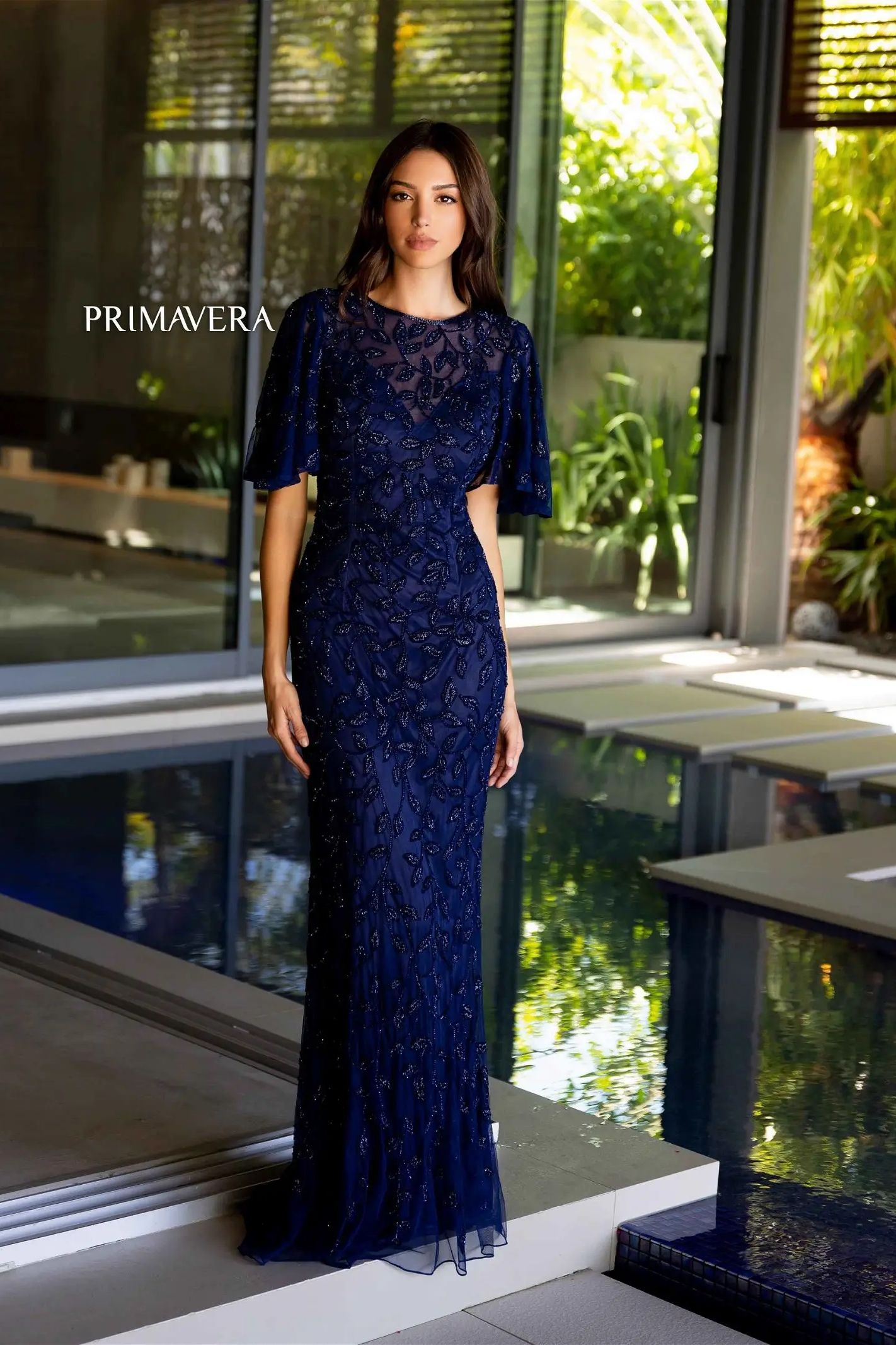 Primavera Couture -13111 Sequin Embroidered Mermaid Dress