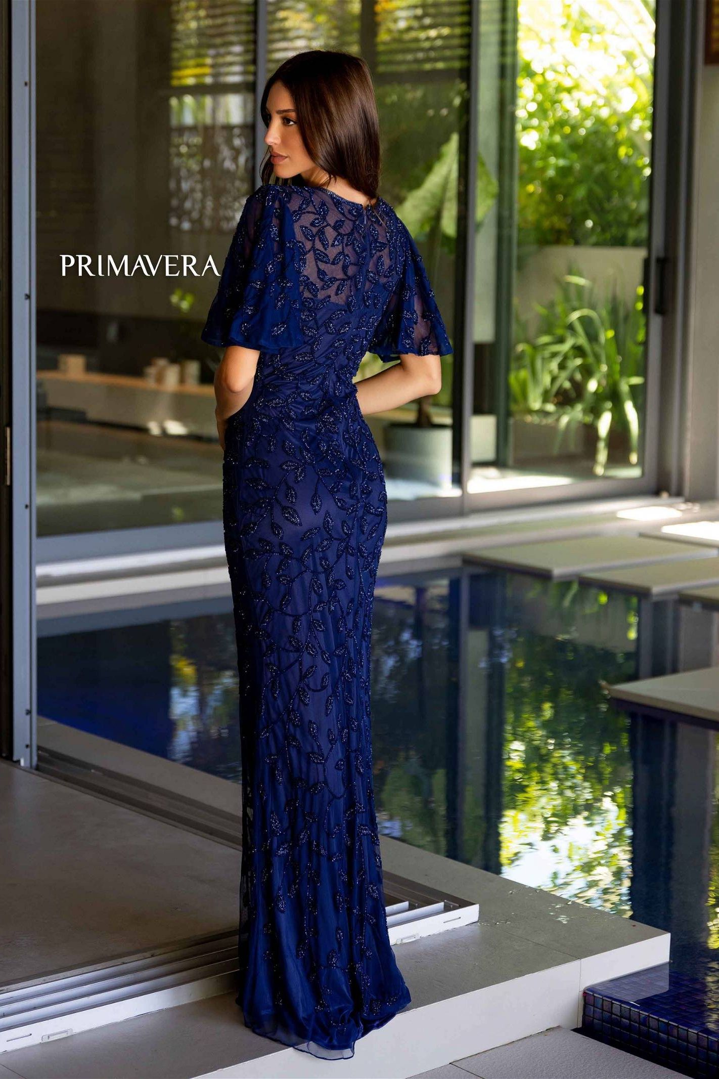 Primavera Couture -13111 Sequin Embroidered Mermaid Dress