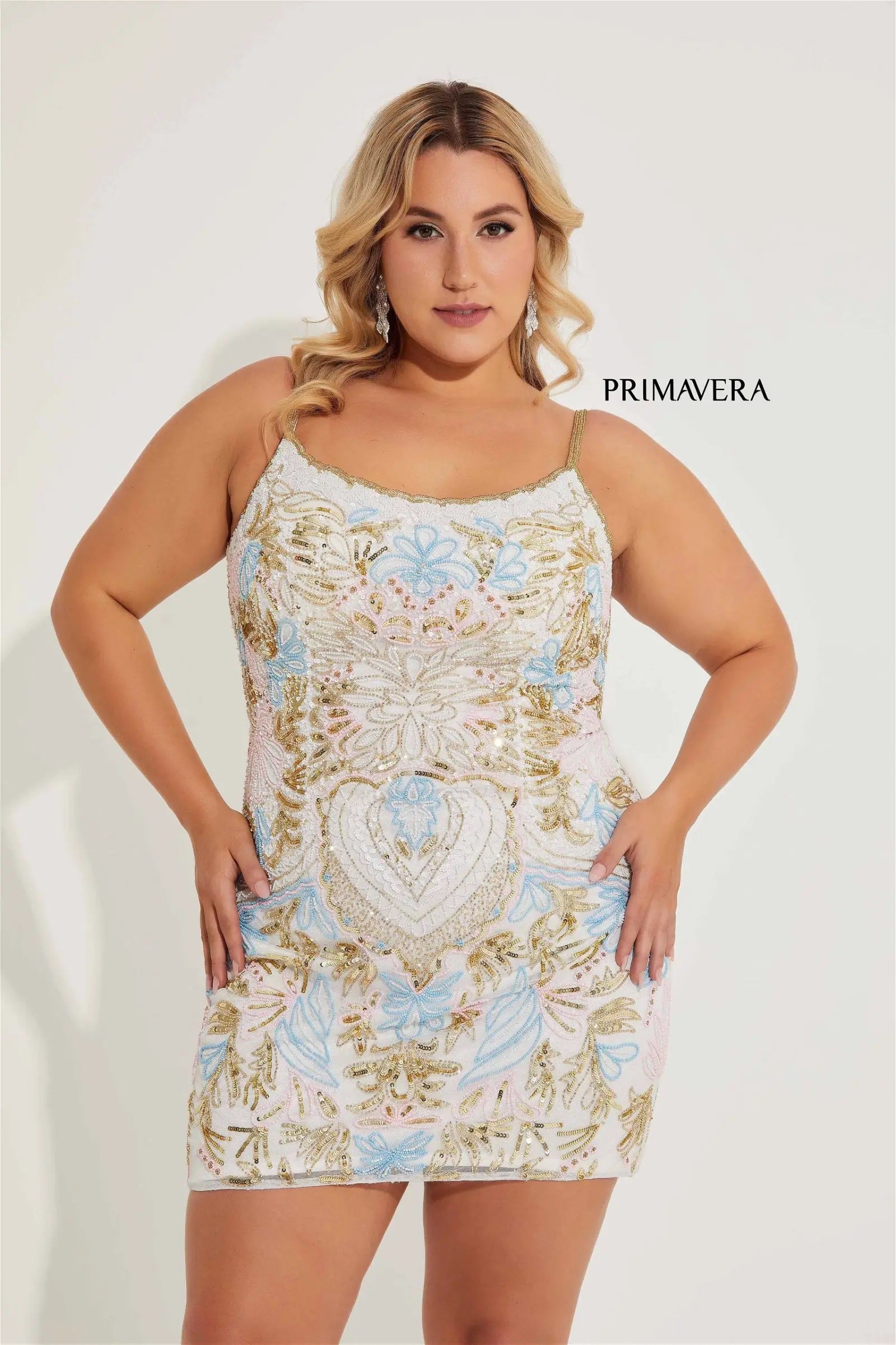 Primavera Couture -14064 Short Curve dress