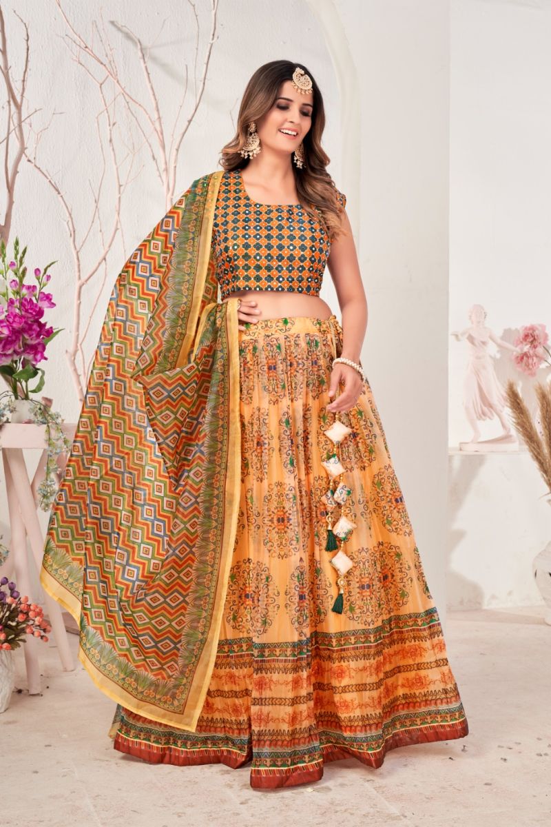 MyFashion -C10568 Designer Organza Lehenga Collection