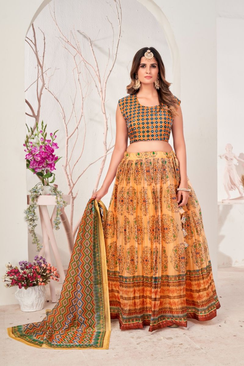 MyFashion -C10568 Designer Organza Lehenga Collection