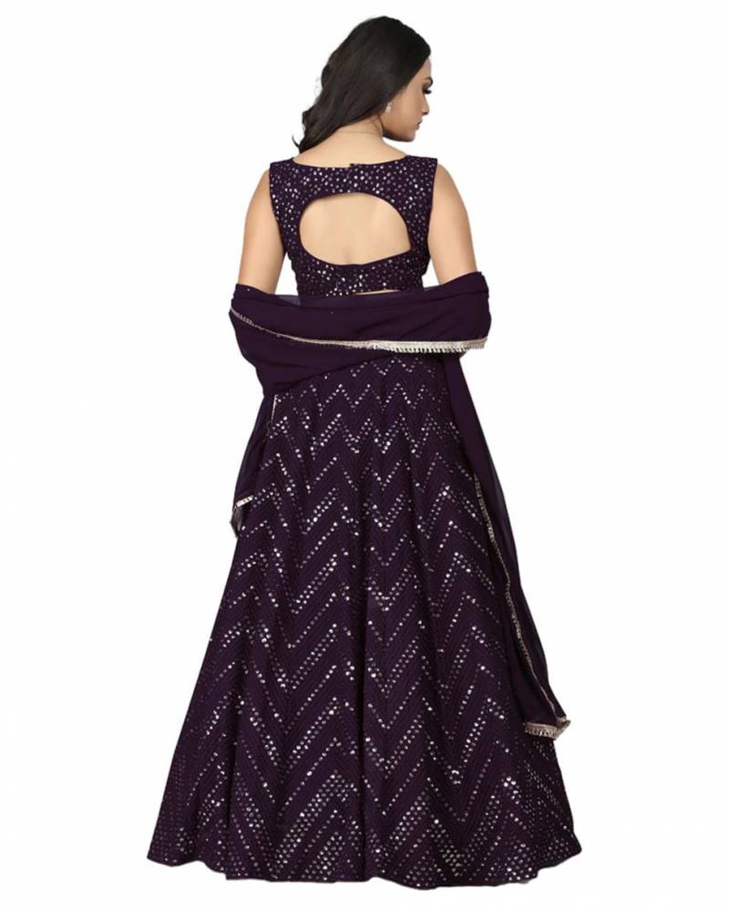 MyFashion -2523 Designer Faux Georgette Lehenga Choli Collection