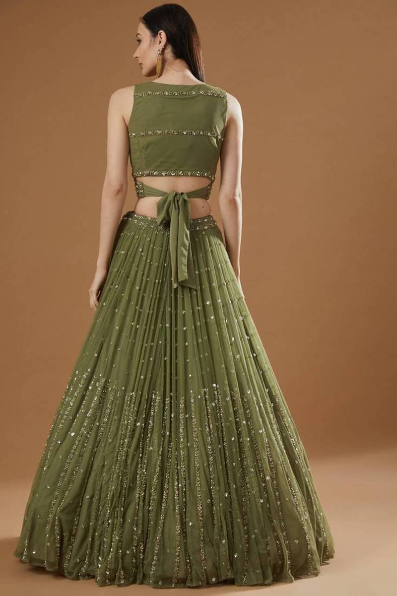MyFashion -4139 Designer Georgette Lehenga Choli Collection