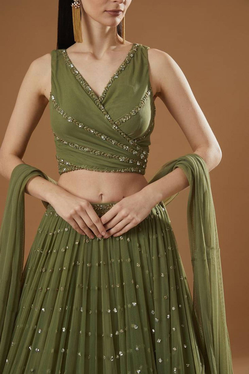 MyFashion -4139 Designer Georgette Lehenga Choli Collection