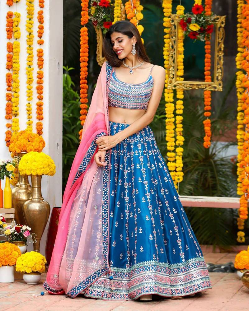 MyFashion -5085 Designer Chinon Fancy Lehenga Choli Collection
