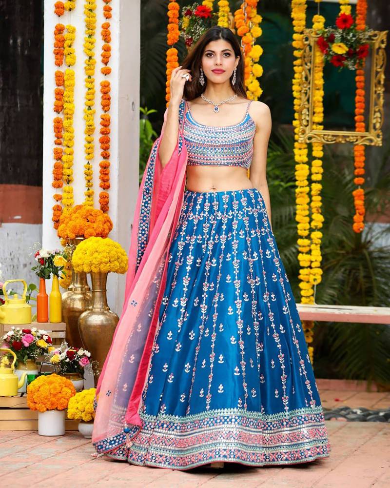 MyFashion -5085 Designer Chinon Fancy Lehenga Choli Collection
