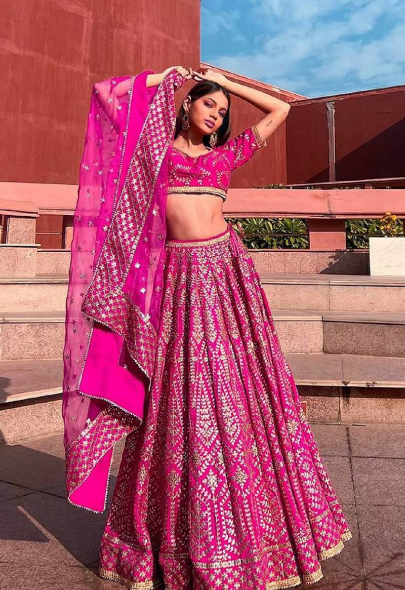 MyFashion -399 Designer Silk Embroidered Lehenga Choli Collection
