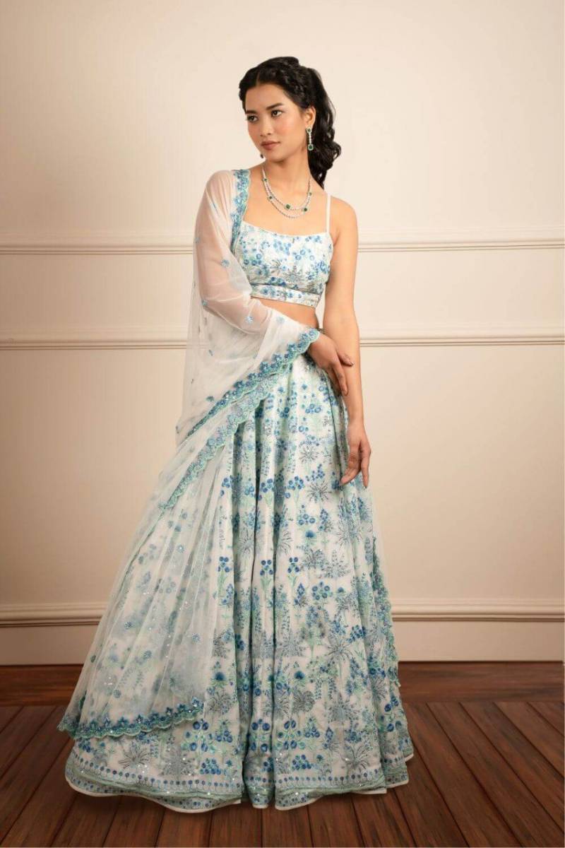 MyFashion -409 Designer Faux Georgette Lehenga Choli Collection