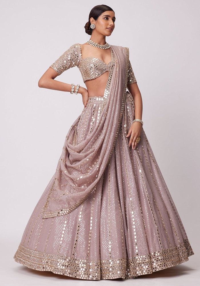 MyFashion -3393 Organza Embroidered Beautiful Lehenga Choli Collection
