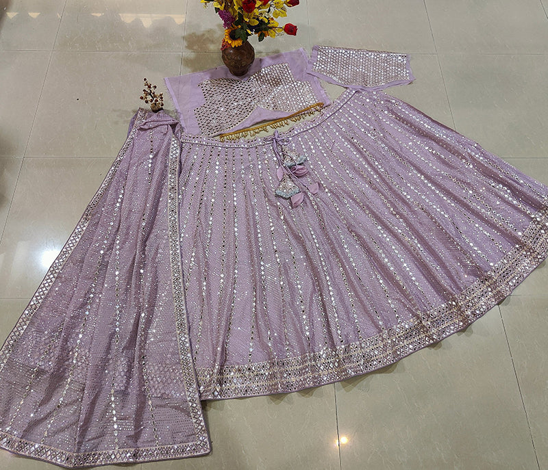 MyFashion -3393 Organza Embroidered Beautiful Lehenga Choli Collection