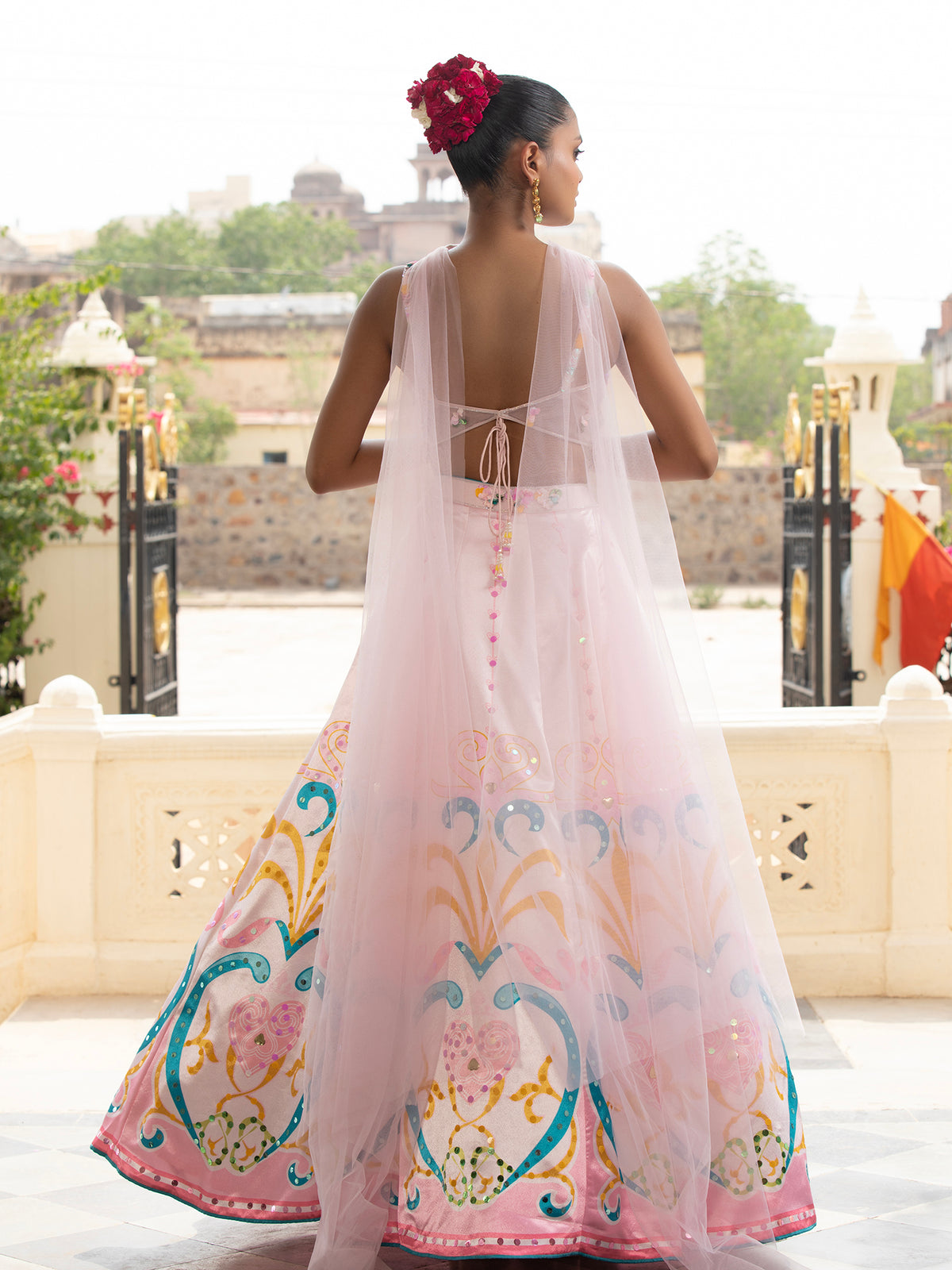 MyFashion -KLS-1486 Silk Multicolor Lehenga With Applique Work