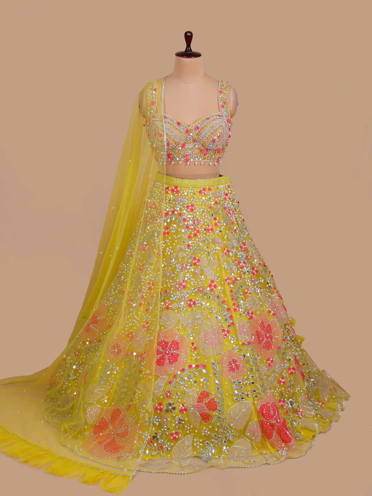 MyFashion KLS-2677 Sunehri Vibe Edit Yellow Net Signature Couture Lehenga