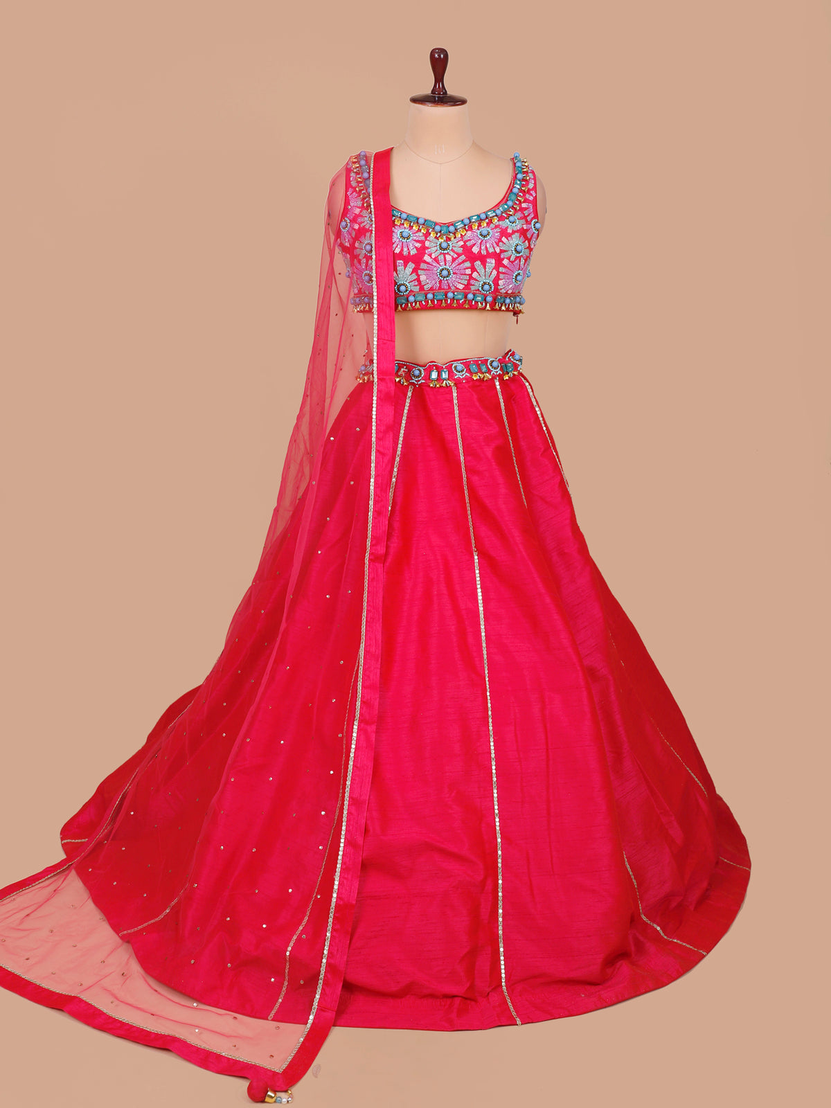 MyFashion KLS-2637 Inspired Mirror Luxe Silk Lehenga