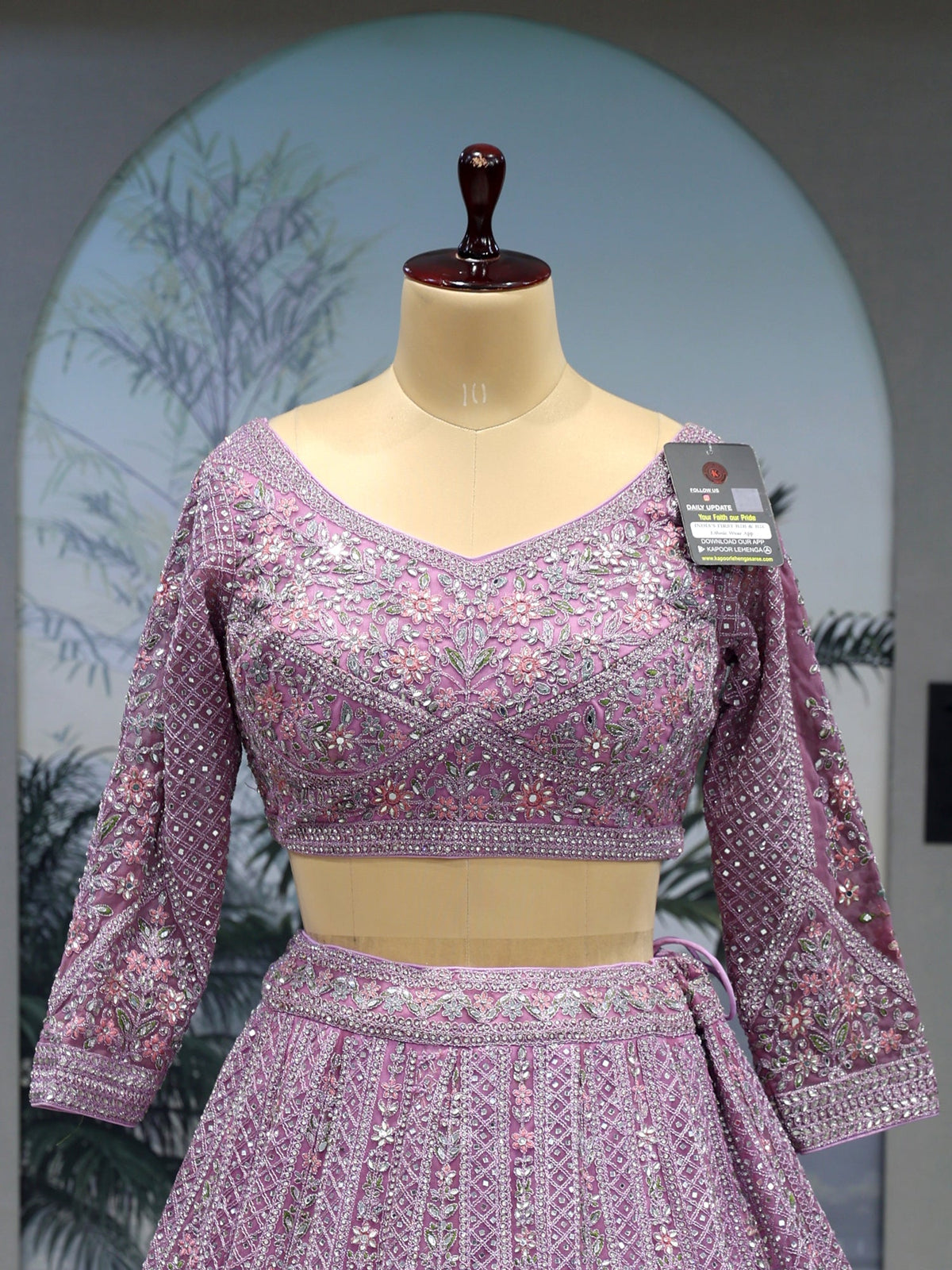 MyFashion KLS-2046 Blush Aura Lehenga Subtle Shine & Timeless Design