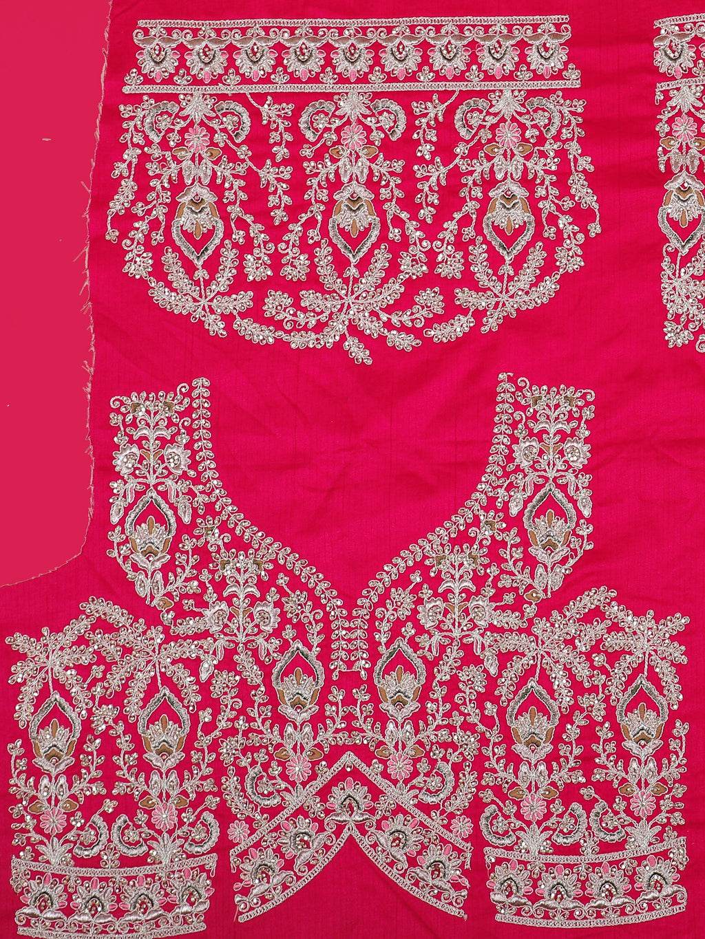 MyFashion KLS-2058 Majestic Pink Silk Lehenga With Diamond Thread Detailing