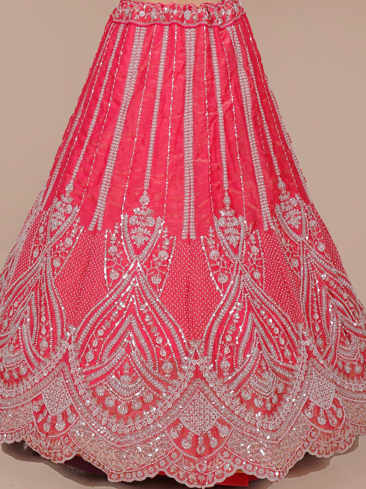MyFashion KLS-2089 Rase Berry Diamond Shine Lehenga With Jarkan