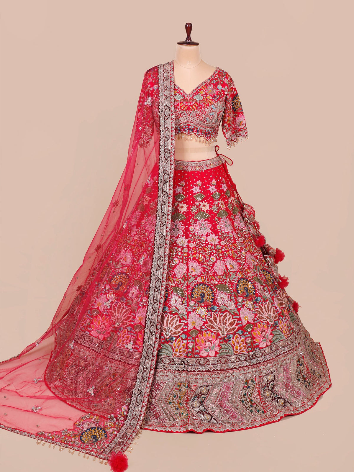 MyFashion KLS-2090 Rani Royale Silk Couture Embroidery & Handwork Lehenga
