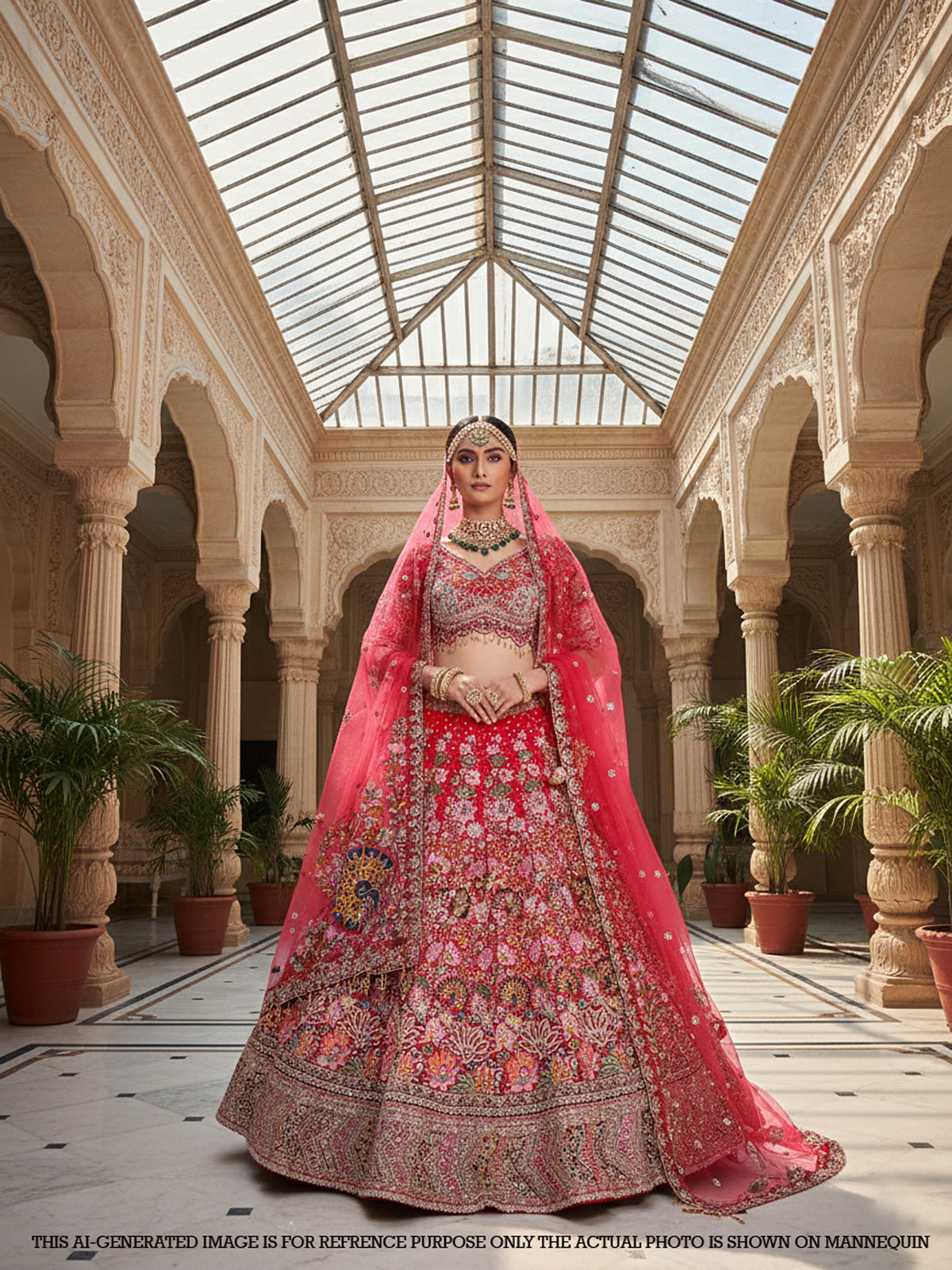 MyFashion KLS-2090 Rani Royale Silk Couture Embroidery & Handwork Lehenga