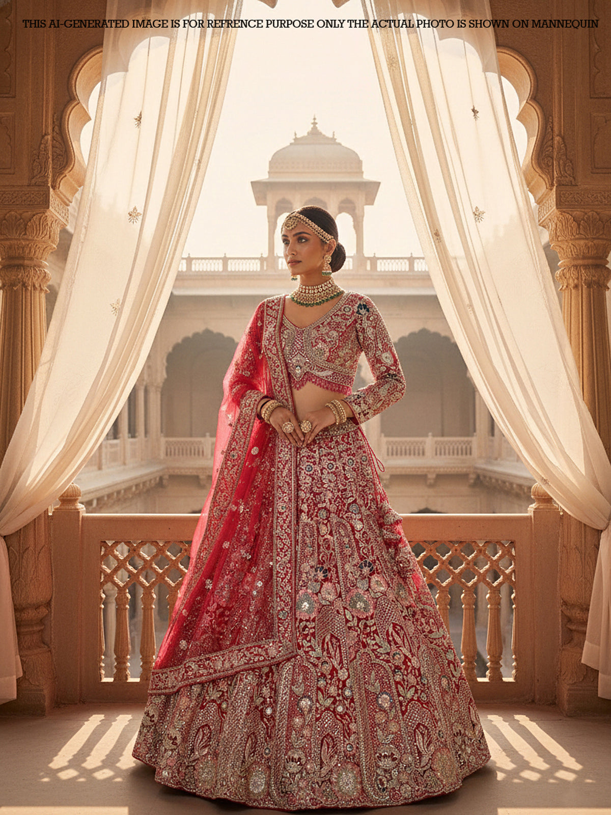 MyFashion KLS-2091 Rani Pink Net Lehenga With Premium Multi Handwork Embroidery