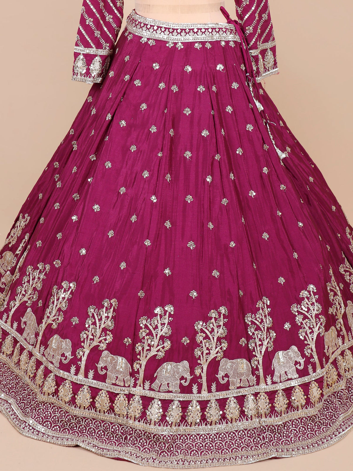 MyFashion KLS-2094 Silk Rose Glow Embroidery & Sequence Lehenga