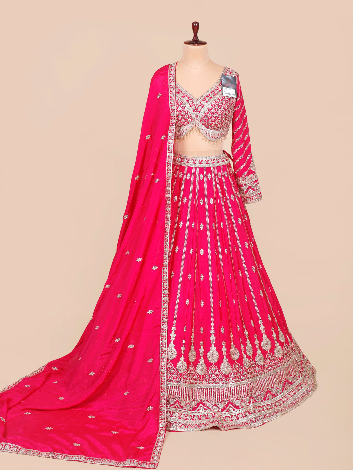 MyFashion KLS-2097 Rani Crown Silk Couture Sequence Embroidery Lehenga