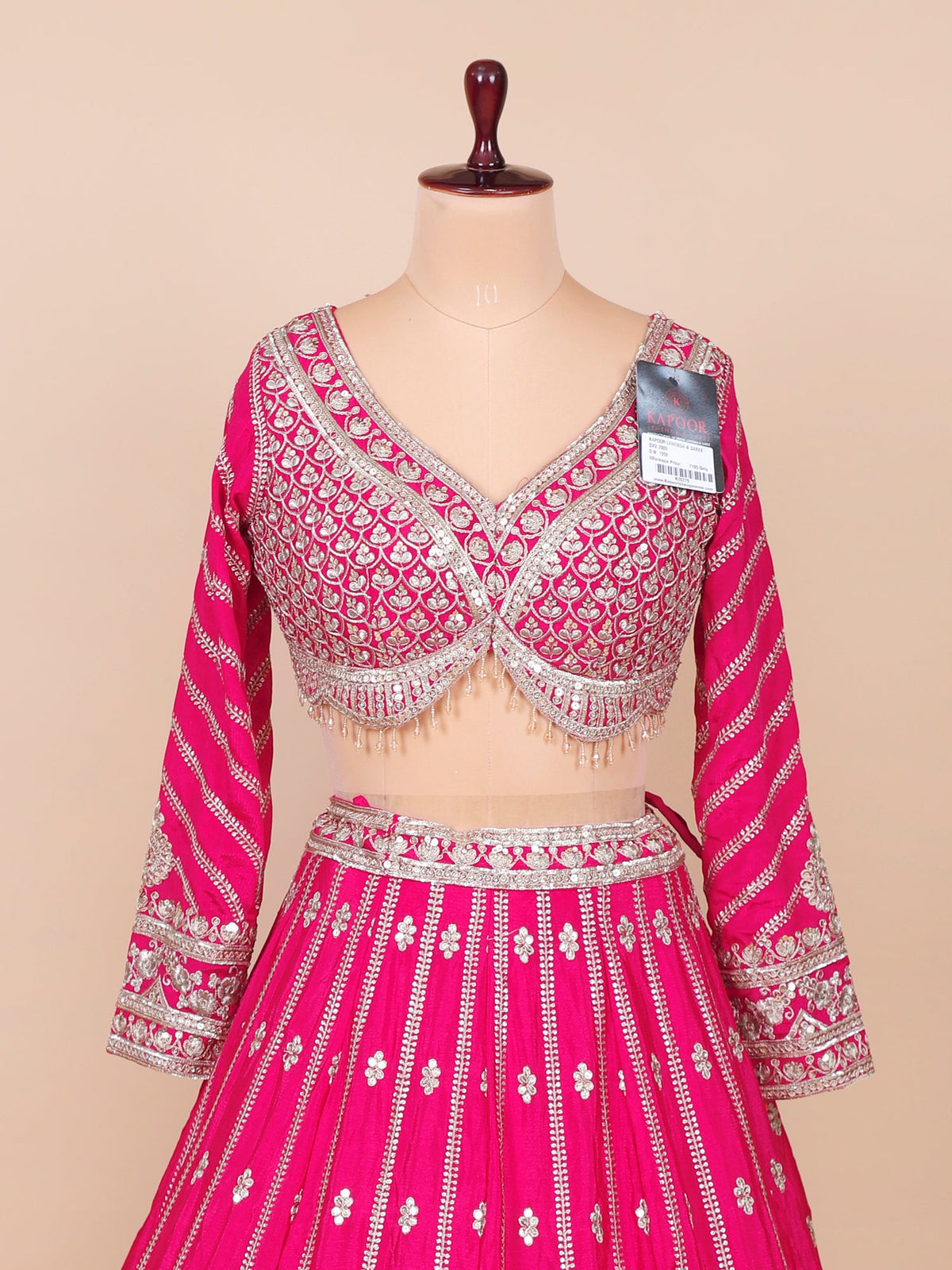 MyFashion KLS-2097 Rani Crown Silk Couture Sequence Embroidery Lehenga