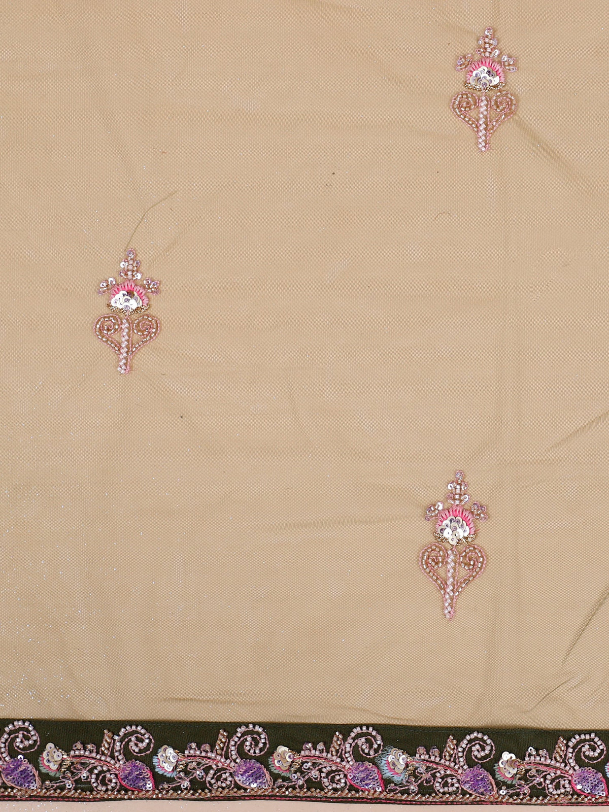 MyFashion KLS-2101 Mehendi Celestial Glow Jarkan Stones Lehenga