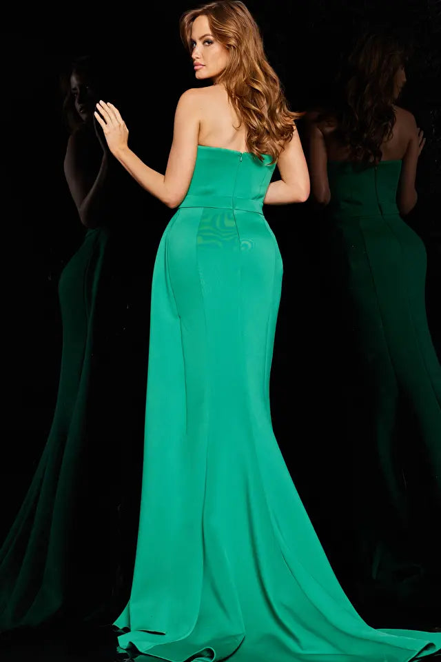 Jovani -24015 Ruched Bustier Sweetheart Evening Gown