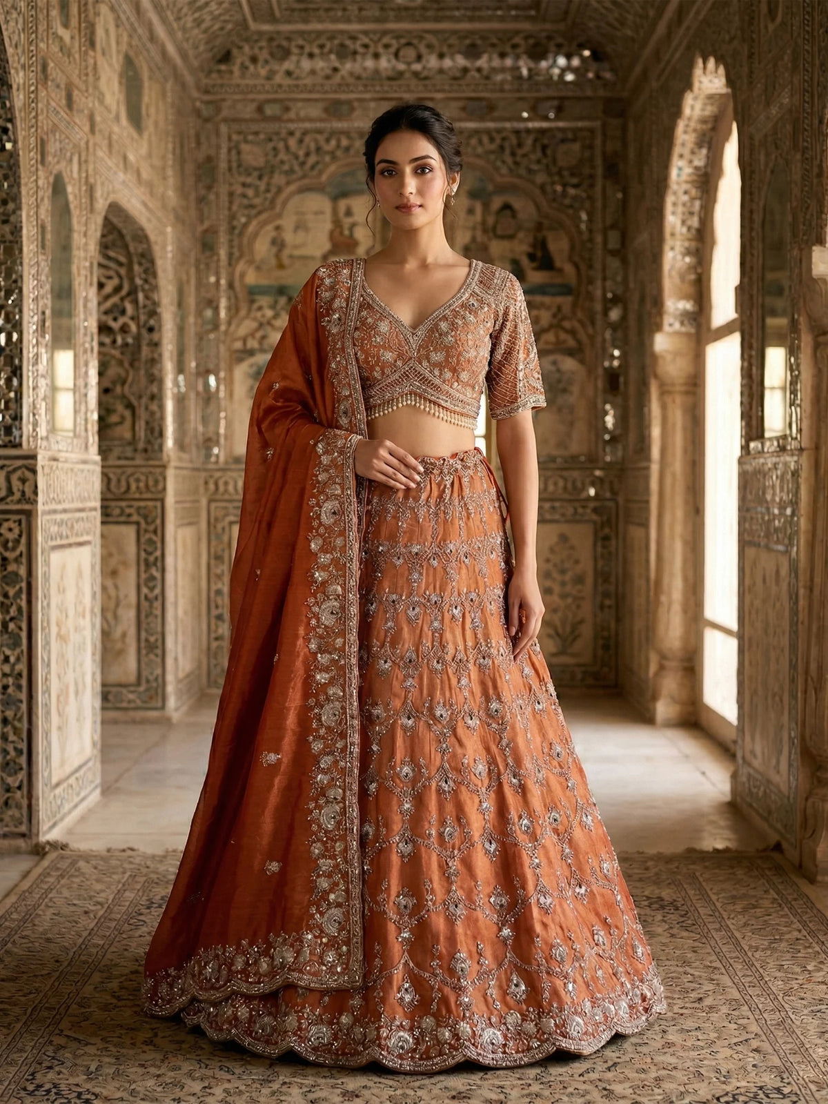 Noor-e-Angaar RNoor-e-Angaar Regal Couture Lehengaegal Couture Lehenga